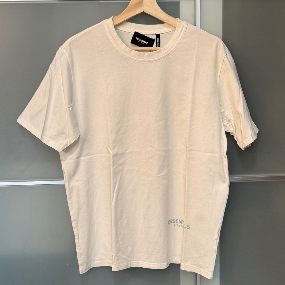 Essentials Fear of God White Classic Logo White - XL